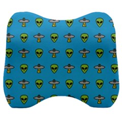 Alien Pattern Velour Head Support Cushion by Ket1n9