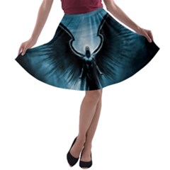 Rising Angel Fantasy A-line Skater Skirt by Ket1n9