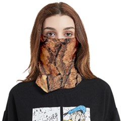 Bark Texture Wood Large Rough Red Wood Outside California Face Covering Bandana (two Sides) by Ket1n9