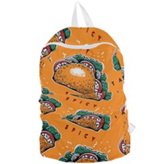 Seamless-pattern-with-taco Foldable Lightweight Backpack by Ket1n9
