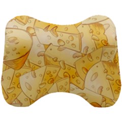 Cheese-slices-seamless-pattern-cartoon-style Head Support Cushion