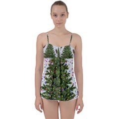 New-year-s-eve-new-year-s-day Babydoll Tankini Top by Ket1n9