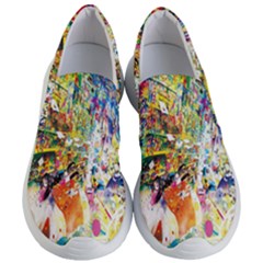 Multicolor Anime Colors Colorful Women s Lightweight Slip Ons by Ket1n9