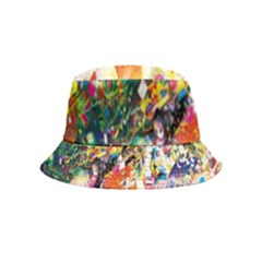 Multicolor Anime Colors Colorful Inside Out Bucket Hat (kids) by Ket1n9