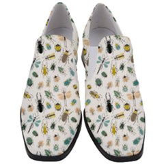 Insect Animal Pattern Women Slip On Heel Loafers by Ket1n9