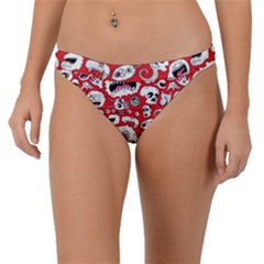 Another Monster Pattern Band Bikini Bottoms by Ket1n9