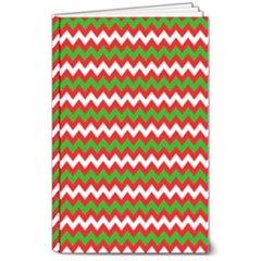 Christmas-paper-scrapbooking-pattern- 8  X 10  Softcover Notebook by Grandong