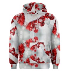 Christmas-background-tile-gifts Men s Core Hoodie by Grandong