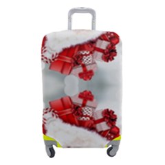 Christmas-background-tile-gifts Luggage Cover (small) by Grandong
