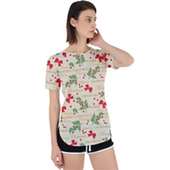 Christmas-paper-scrapbooking-- Perpetual Short Sleeve T-shirt by Grandong