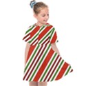 Christmas-color-stripes Kids  Sailor Dress View1