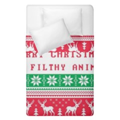Merry Christmas Ya Filthy Animal Duvet Cover Double Side (Single Size)