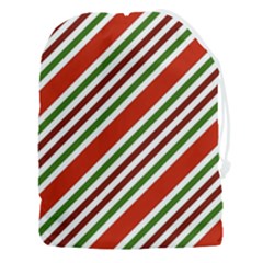 Christmas-color-stripes Drawstring Pouch (3xl) by Grandong