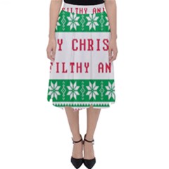 Merry Christmas Ya Filthy Animal Classic Midi Skirt