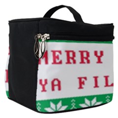 Merry Christmas Ya Filthy Animal Make Up Travel Bag (Small)