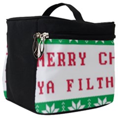 Merry Christmas Ya Filthy Animal Make Up Travel Bag (Big)