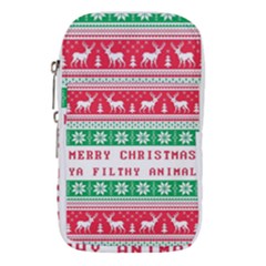 Merry Christmas Ya Filthy Animal Waist Pouch (Small)