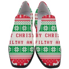 Merry Christmas Ya Filthy Animal Women Slip On Heel Loafers
