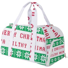 Merry Christmas Ya Filthy Animal Burner Gym Duffel Bag