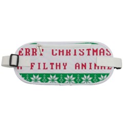 Merry Christmas Ya Filthy Animal Rounded Waist Pouch