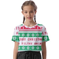 Merry Christmas Ya Filthy Animal Kids  Basic T-Shirt