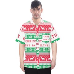 Merry Christmas Ya Filthy Animal Men s Hawaii Shirt