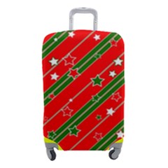 Christmas-paper-star-texture     - Luggage Cover (small) by Grandong