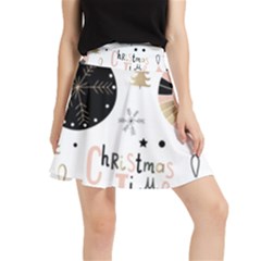 Christmas Time Waistband Skirt by Grandong