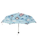 Christmas-seamless-pattern-with-penguin Folding Umbrellas View3