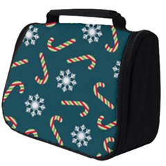 Christmas-seamless-pattern-with-candies-snowflakes Full Print Travel Pouch (big) by Grandong