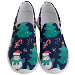 Colorful-funny-christmas-pattern      - Men s Lightweight Slip Ons by Grandong