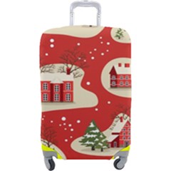 Christmas-new-year-seamless-pattern Luggage Cover (large) by Grandong