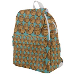 Owl-stars-pattern-background Top Flap Backpack by Grandong