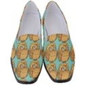 Owl-pattern-background Women s Classic Loafer Heels View1