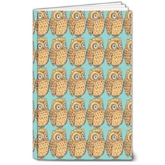 Seamless Cute Colourfull Owl Kids Pattern 8  X 10  Softcover Notebook by Grandong