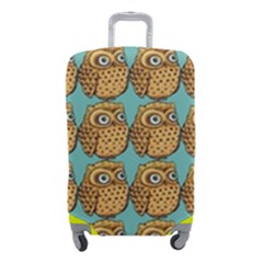 Owl Bird Pattern Luggage Cover (small) by Grandong