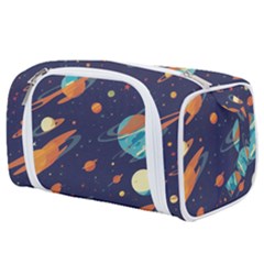 Space Galaxy Planet Universe Stars Night Fantasy Toiletries Pouch by Grandong