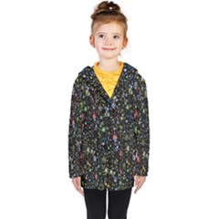 Illustration Universe Star Planet Kids  Double Breasted Button Coat by Grandong