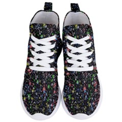 Illustration Universe Star Planet Women s Lightweight High Top Sneakers by Grandong