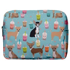 Chihuahua Bubble Kawaii Boba Tea Cute Dog Make Up Pouch (large) by Grandong