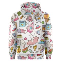 Set-kawaii-doodles -- Men s Overhead Hoodie by Grandong