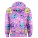 Seamless Pattern With Cute Kawaii Kittens Men s Core Hoodie View2