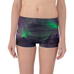 Aurora Northern Lights Celestial Magical Astronomy Reversible Boyleg Bikini Bottoms by Grandong