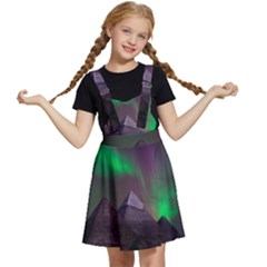 Aurora Northern Lights Celestial Magical Astronomy Kids  Apron Dress