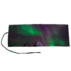 Fantasy Pyramid Mystic Space Aurora Roll Up Canvas Pencil Holder (s)