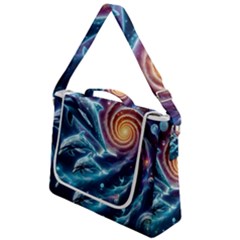 Dolphins Fantasy Box Up Messenger Bag by Ravend