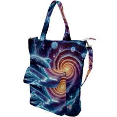 Dolphins Fantasy Shoulder Tote Bag by Ravend