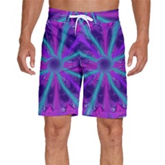 Wallpaper Tie Dye Pattern Men s Beach Shorts by Ravend