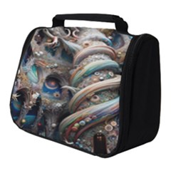 Fantasy Psychedelic Building Spiral Full Print Travel Pouch (small)