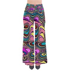 Bending Rotate Distort Waves So Vintage Palazzo Pants by Ravend